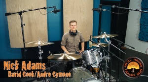 Real Drum Tracks Now Session Recording Drummer Nick Adams